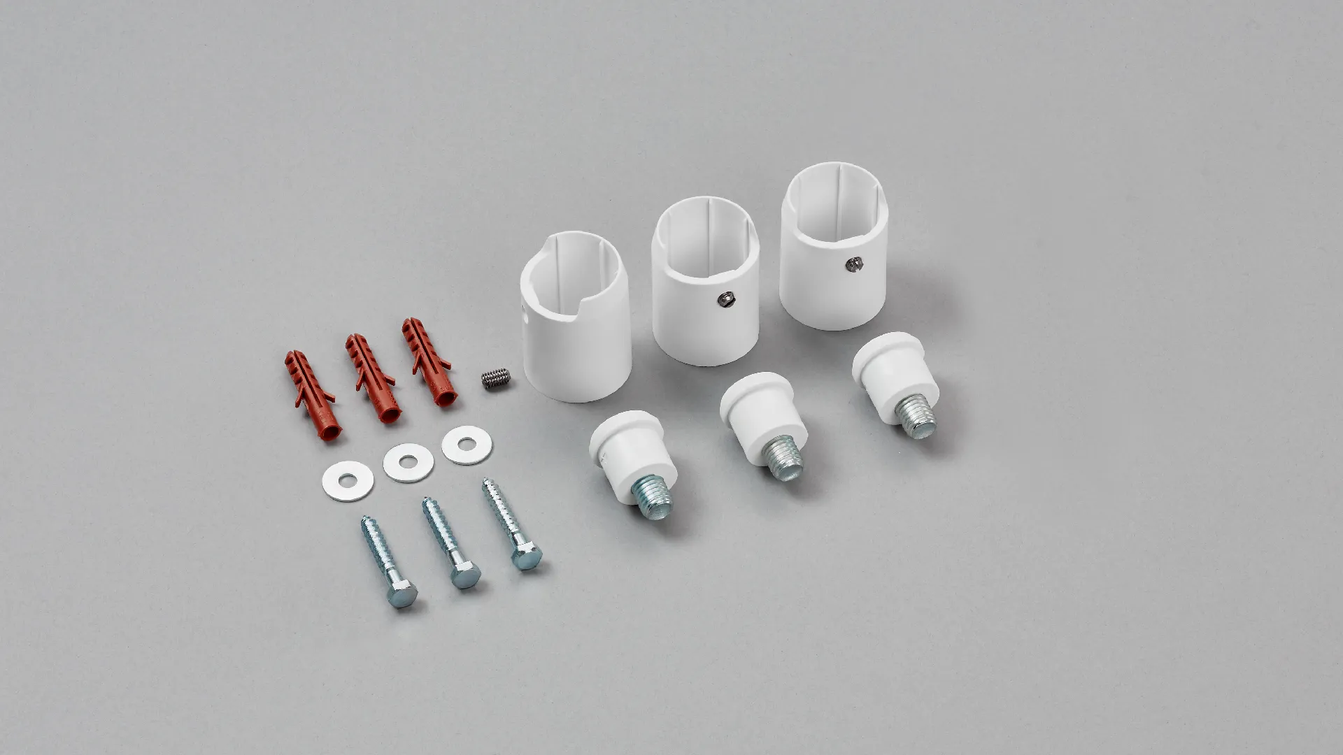 Zubehör Wand-Montagezubehör Standardlack, für Roda Spa Asym