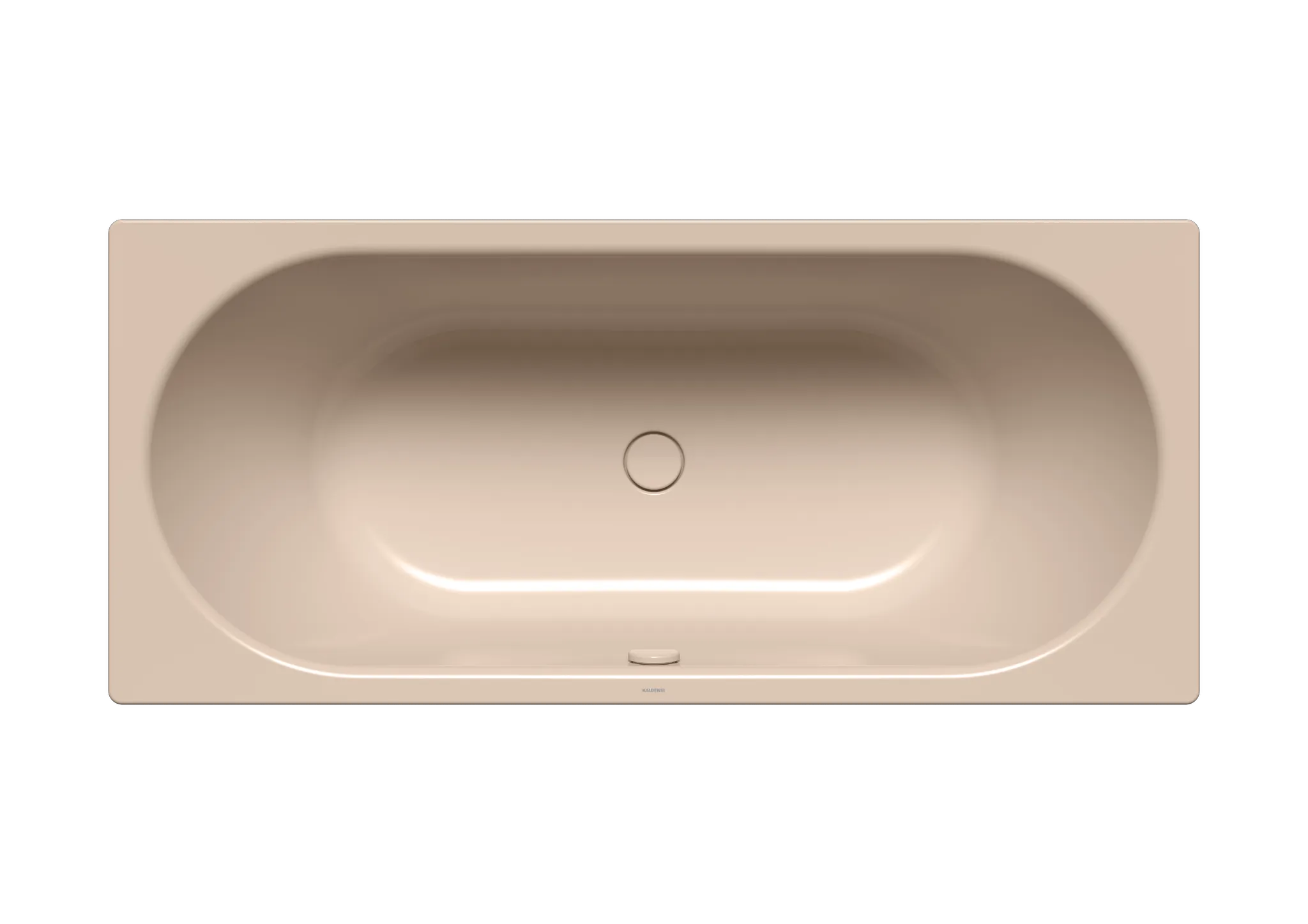 Kaldewei Badewanne „Centro Duo“ rechteck 180 × 80 cm, mit Grifflochbohrungen in bahamabeige