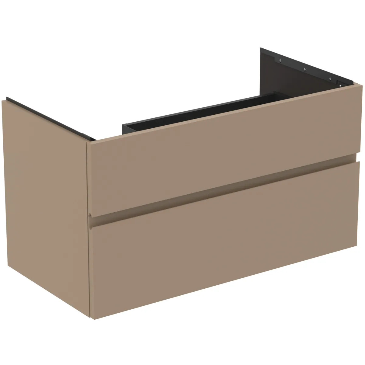 Ideal Standard Waschtischunterschrank „Finesse“ 100 × 55 × 50,5 cm Greige matt