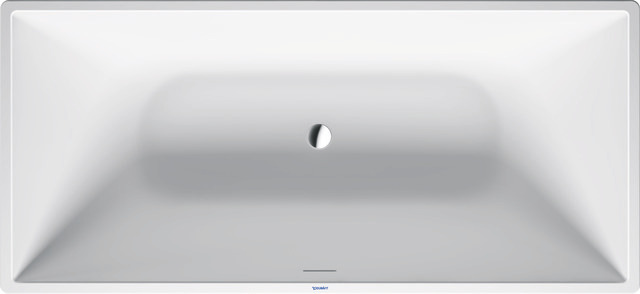 Duravit Badewanne „DuraSquare“ freistehend rechteck 160 × 75 cm in Weiß