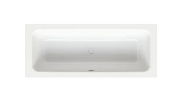 BetteOne Badewanne, Rechteck, Weiß, 1700 x 700 mm, 420 mm Höhe, 2-Sitzer, glasierter Titan-Stahl