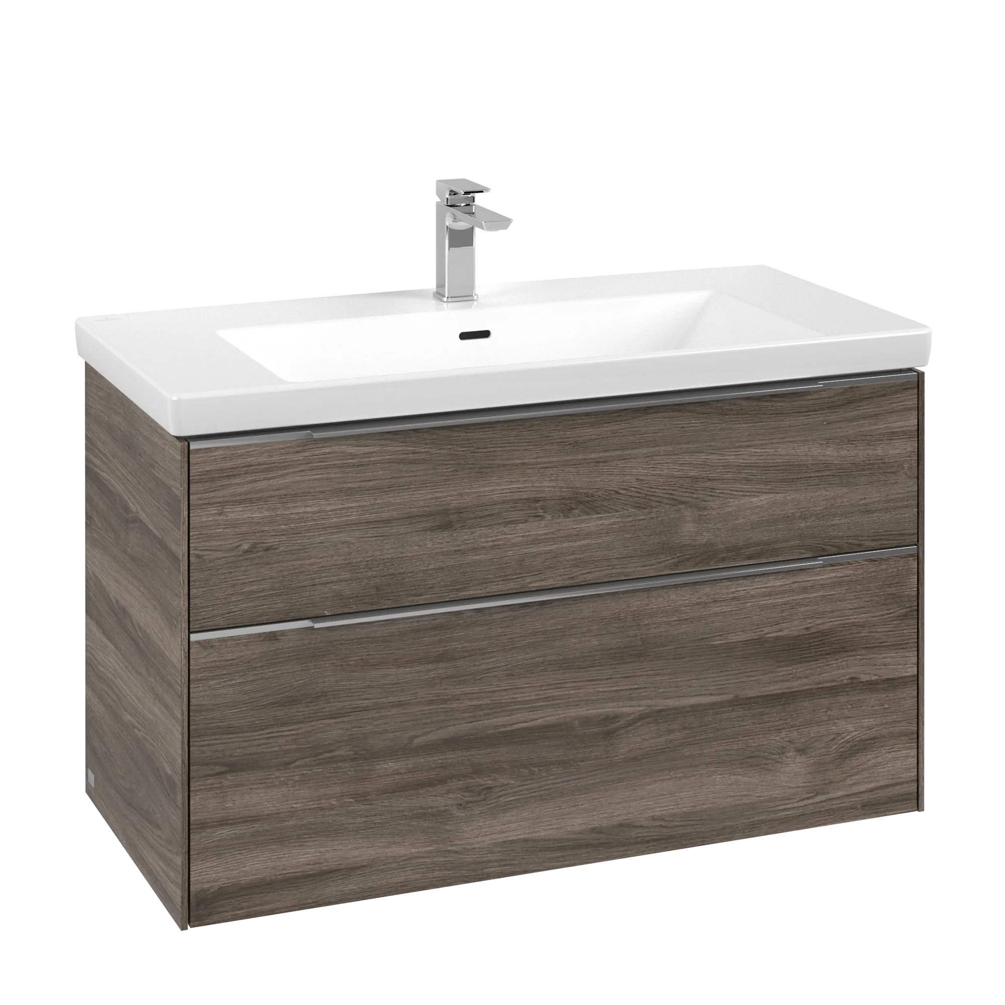 Villeroy & Boch Subway 3.0 Waschbeckenunterschrank C57000, 973 x 576 x 478 mm, Stone Oak