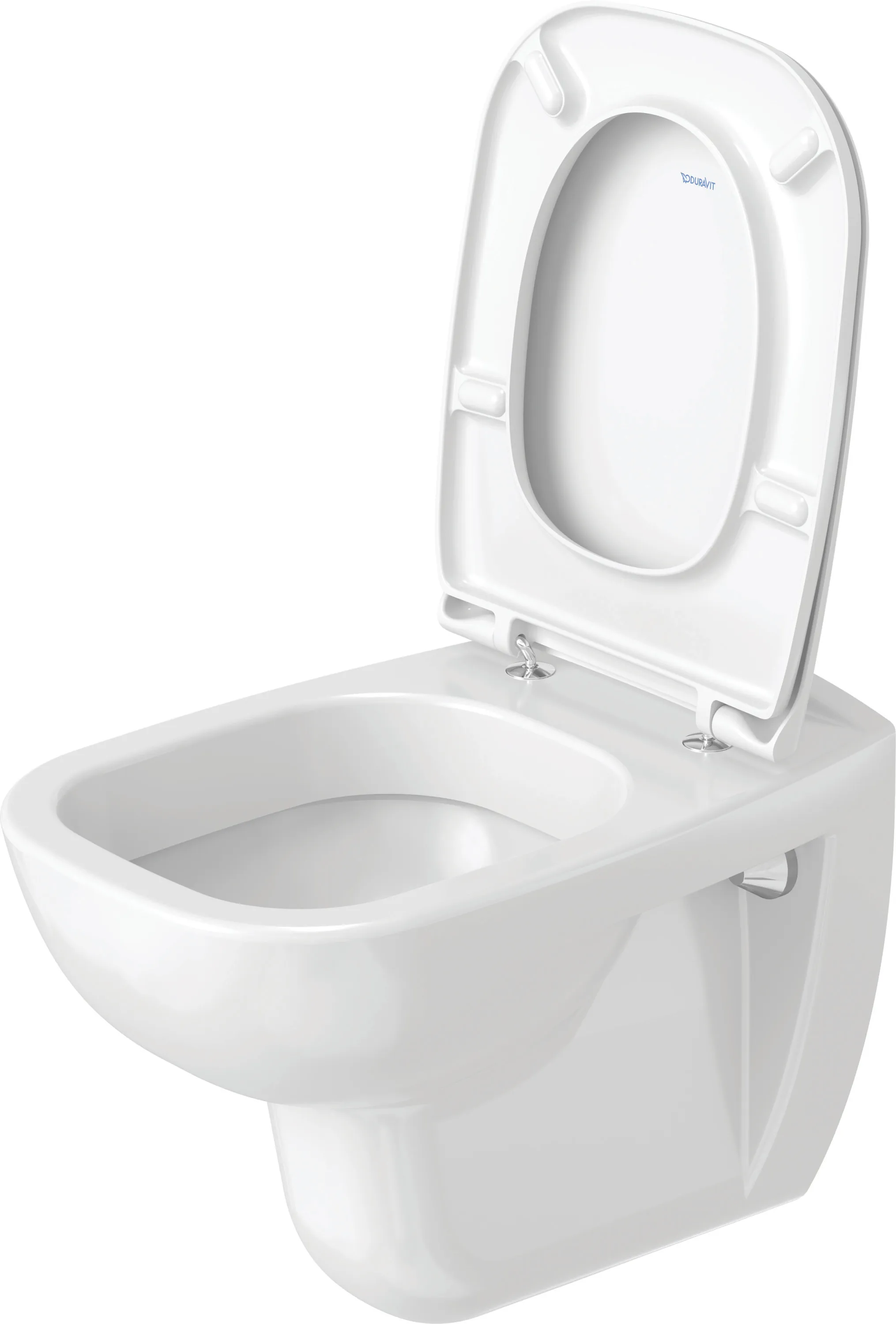 Duravit WC-Sitz Compact „D-Code“ 36 × 43 × 4 cm in, Scharniere Edelstahl Duravit WC-Sitz Compact „D-Code“ 36 × 43 × 4 cm in, Scharniere Edelstahl