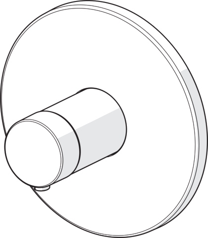 HansaVAROX Wannen- und Brausearmatur, Fertigmontageset für Wanne/Brause HansaVAROX PRO 4056 Rosette rund Chrom HansaVAROX Wannen- und Brausearmatur, Fertigmontageset für Wanne/Brause HansaVAROX PRO 4056 Rosette rund Chrom