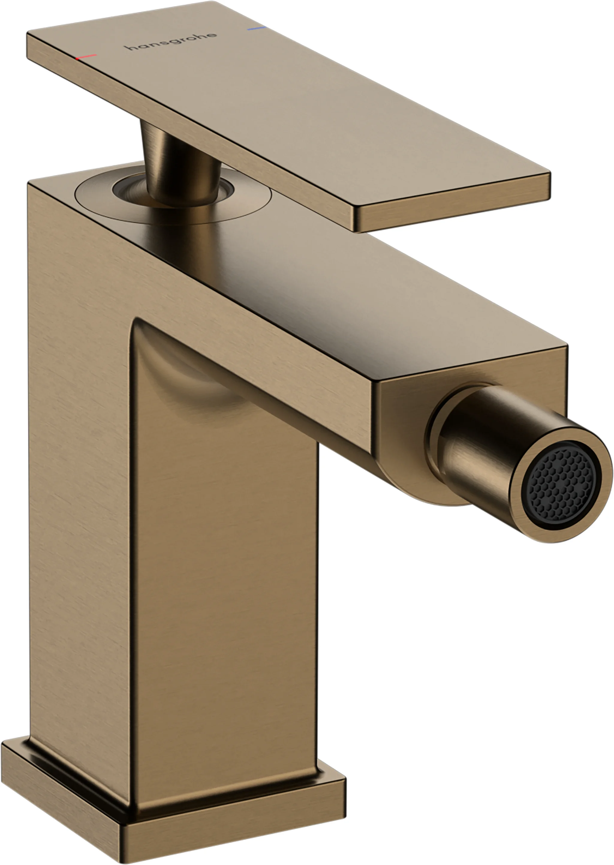 Hansgrohe Tecturis E Einhebel-Bidetmischer mit Zugstangen-Ablaufgarnitur BBR, Brushed Bronze, Ausladung 130 mm, Auslaufhöhe 101 mm Hansgrohe Tecturis E Einhebel-Bidetmischer mit Zugstangen-Ablaufgarnitur BBR, Brushed Bronze, Ausladung 130 mm, Auslaufhöhe 101 mm