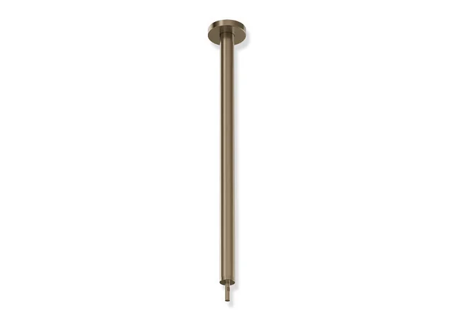 HEWI Deckenabhängung System 900, Edelstahl PVD bronze gebürstet, Länge 600 mm, auf 200 mm kürzbar, Durchmesser 25 mm