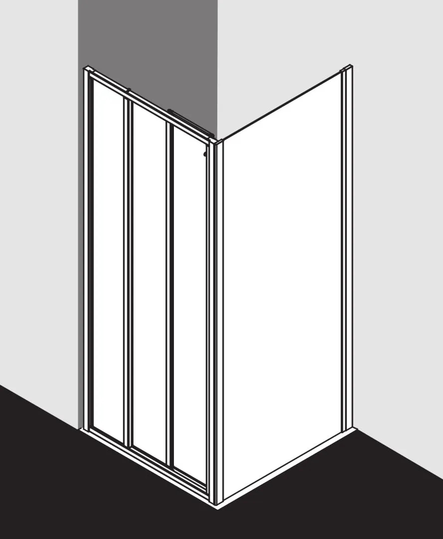 Kermi Duschdesign IBIZA 2000 ST3, 1750x750mm, Silber Mattglanz Kermi Duschdesign IBIZA 2000 ST3, 1750x750mm, Silber Mattglanz