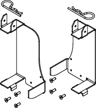 One Aufrüstset Trockenbauset zur Vorrüstung von Trockenbaumodulen