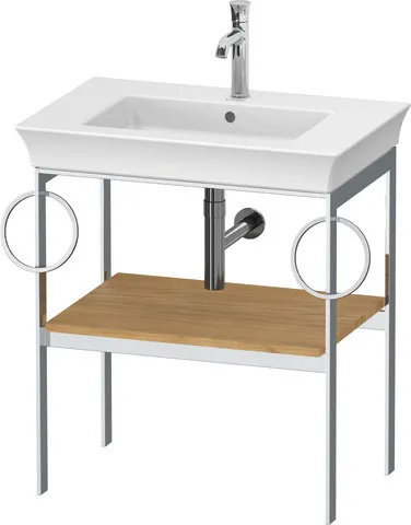 Duravit Konsole „White Tulip“ in Eiche Natur