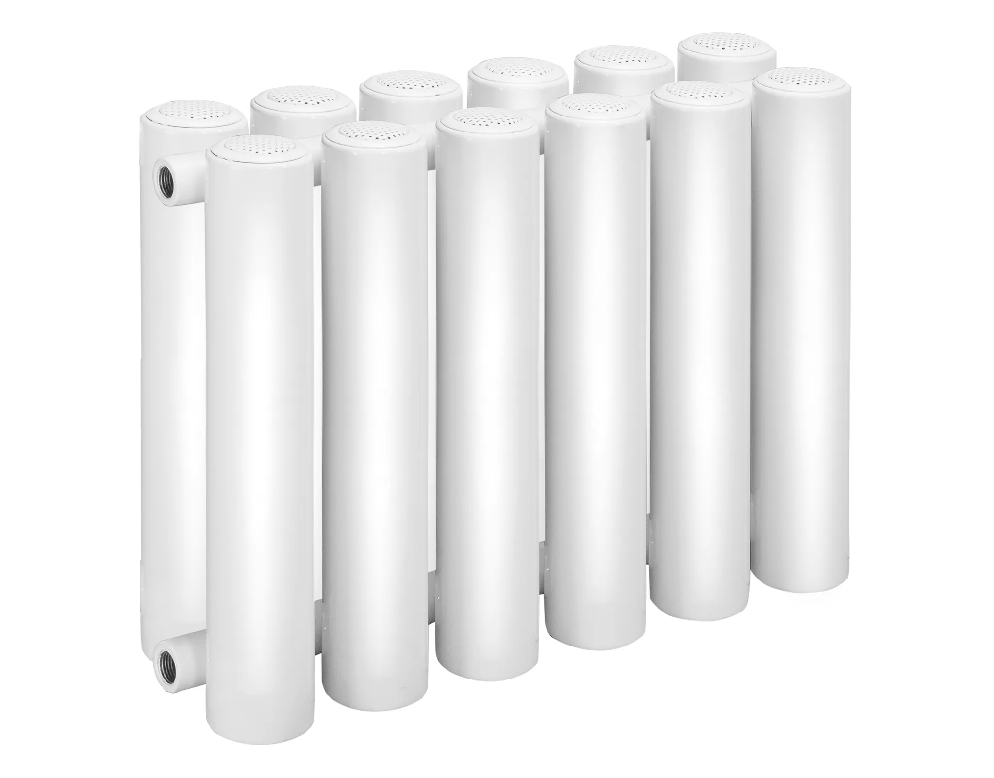 Beispielbild eines Heizkörpers mit 2 x 6 Säulen ASW Hygieneheizkörper zweireihig „Climaster“ C2 73,5 × 40 cm