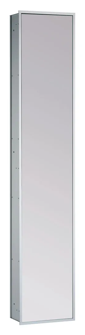 emco Schrank-Modul „asis module 300“ 31,4 × 158,4 × 15,3 cm in aluminium (silber, matt) / Spiegel emco Schrank-Modul „asis module 300“ 31,4 × 158,4 × 15,3 cm in aluminium (silber, matt) / Spiegel