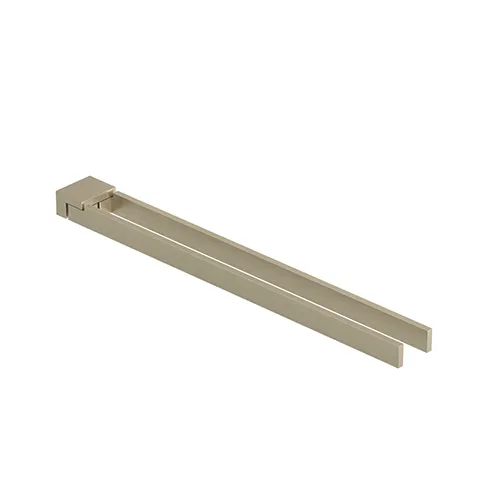 Kludi VELA C Doppel-Handtuchstange 430mm Stainless Brushed Nickel PVD Kludi VELA C Doppel-Handtuchstange 430mm Stainless Brushed Nickel PVD