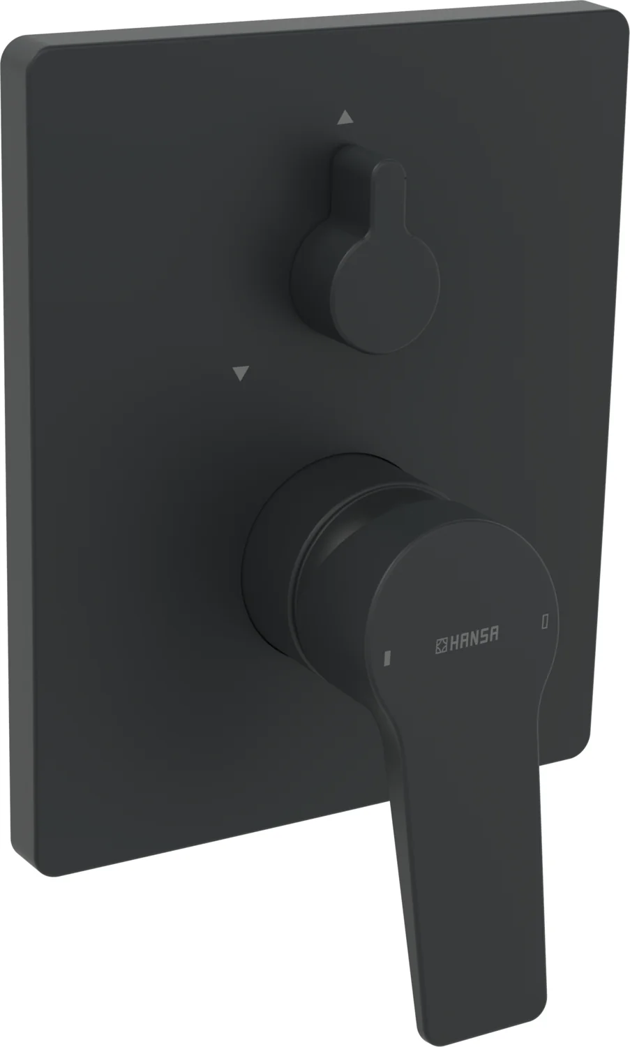 HansaTWIST Wannen- und Brausearmatur, Einhebelmischer Fertigmontageset für Wanne/Brause HansaTWIST 8984 Rosette eckig Matt-Schwarz HansaTWIST Wannen- und Brausearmatur, Einhebelmischer Fertigmontageset für Wanne/Brause HansaTWIST 8984 Rosette eckig Matt-Schwarz