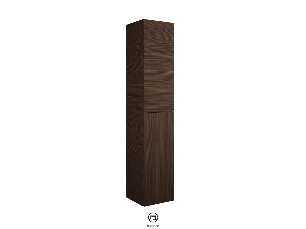 Hochschrank, 2 Türen mit Tip-On-Technik;2 Innenschubladen;4 Einlegeböden;1 fester Boden, Tiefe: 350 mm, Breite: 350 mm, Höhe: 1760 mm