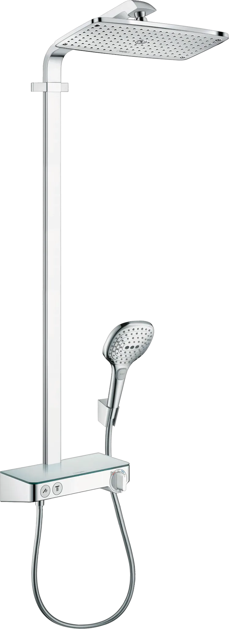 Hansgrohe Raindance E Showerpipe 360 1jet mit ShowerTablet Select 300, Chrom Hansgrohe Raindance E Showerpipe 360 1jet mit ShowerTablet Select 300, Chrom
