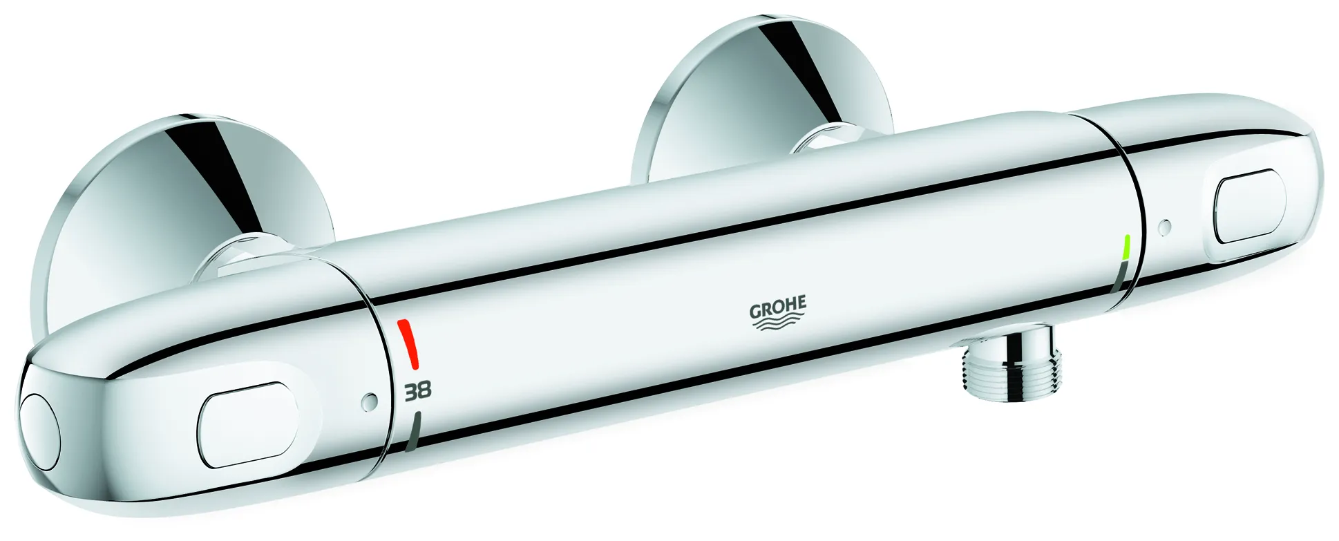 Grohe Grohtherm 1000 Thermostat-Brausebatterie 34550 Wandmontage Grohe Grohtherm 1000 Thermostat-Brausebatterie 34550 Wandmontage