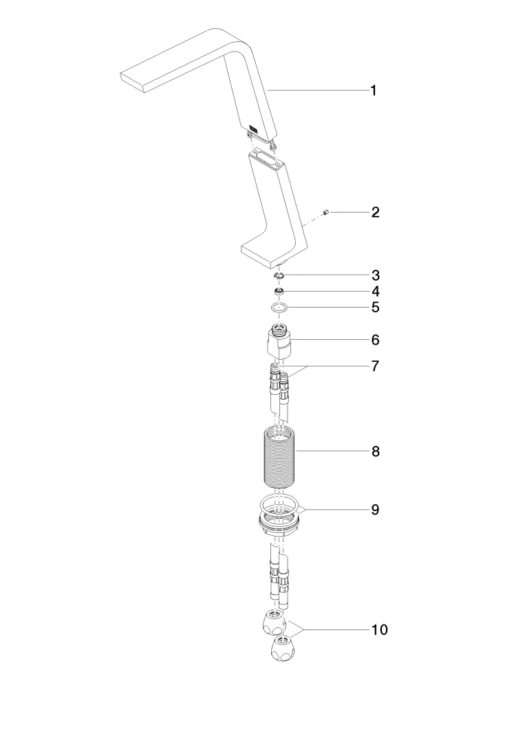 DO Waschtisch-Stand-Auslauf ohne Ablaufgarnitur CL.1 13717705 chrom DO Waschtisch-Stand-Auslauf ohne Ablaufgarnitur CL.1 13717705 chrom