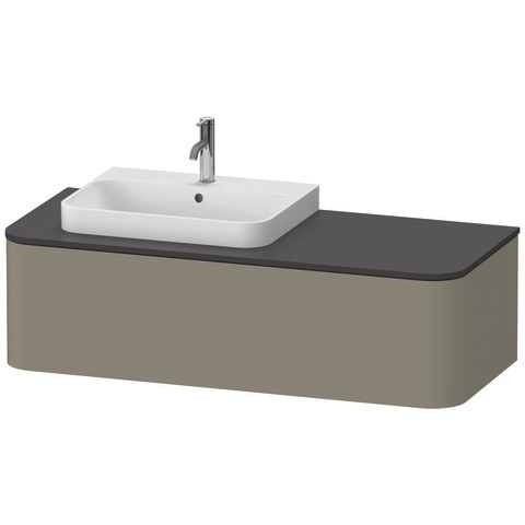 Duravit Waschtischunterschrank wandhängend „Happy D.2 Plus“ 130 × 35,4 × 55 cm