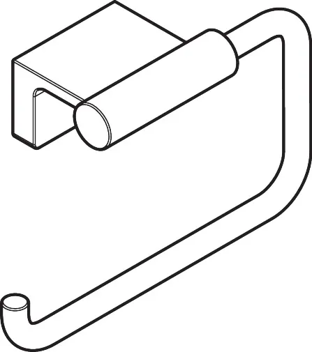 AddStoris S Toilettenpapierhalter, Chrom