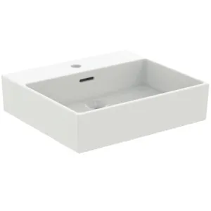 Ideal Standard Waschtisch Extra, 1 Hahnloch, Seidenweiß, 500x450x150 mm Ideal Standard Waschtisch Extra, 1 Hahnloch, Seidenweiß, 500x450x150 mm