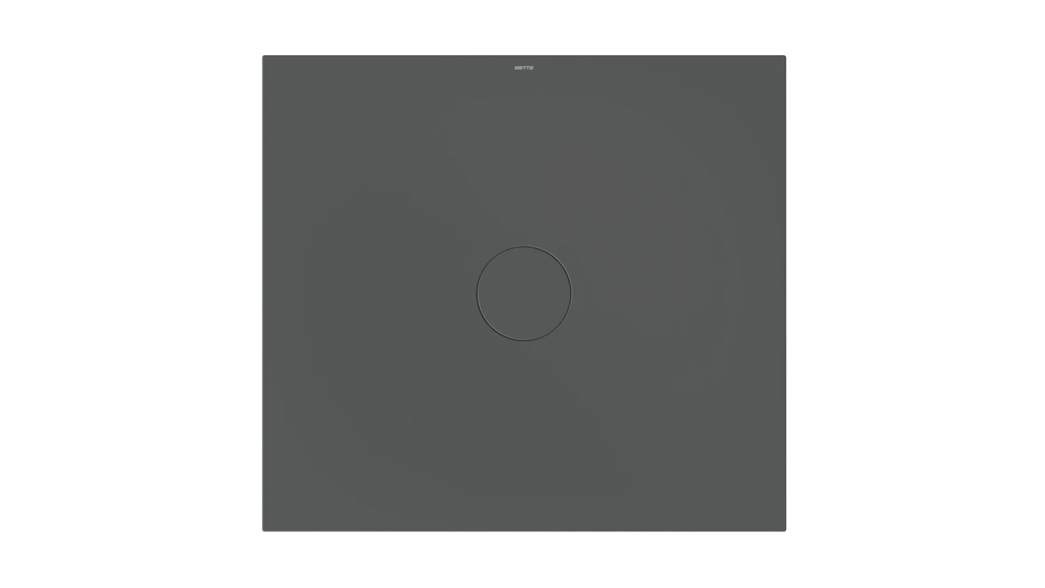 Bette rechteck Duschwanne „BetteAir“ 1100 × 1000 mm ohne Oberflächenbeschichtung, ohne Oberflächenveredelung, ohne Wannenträger, in Slate