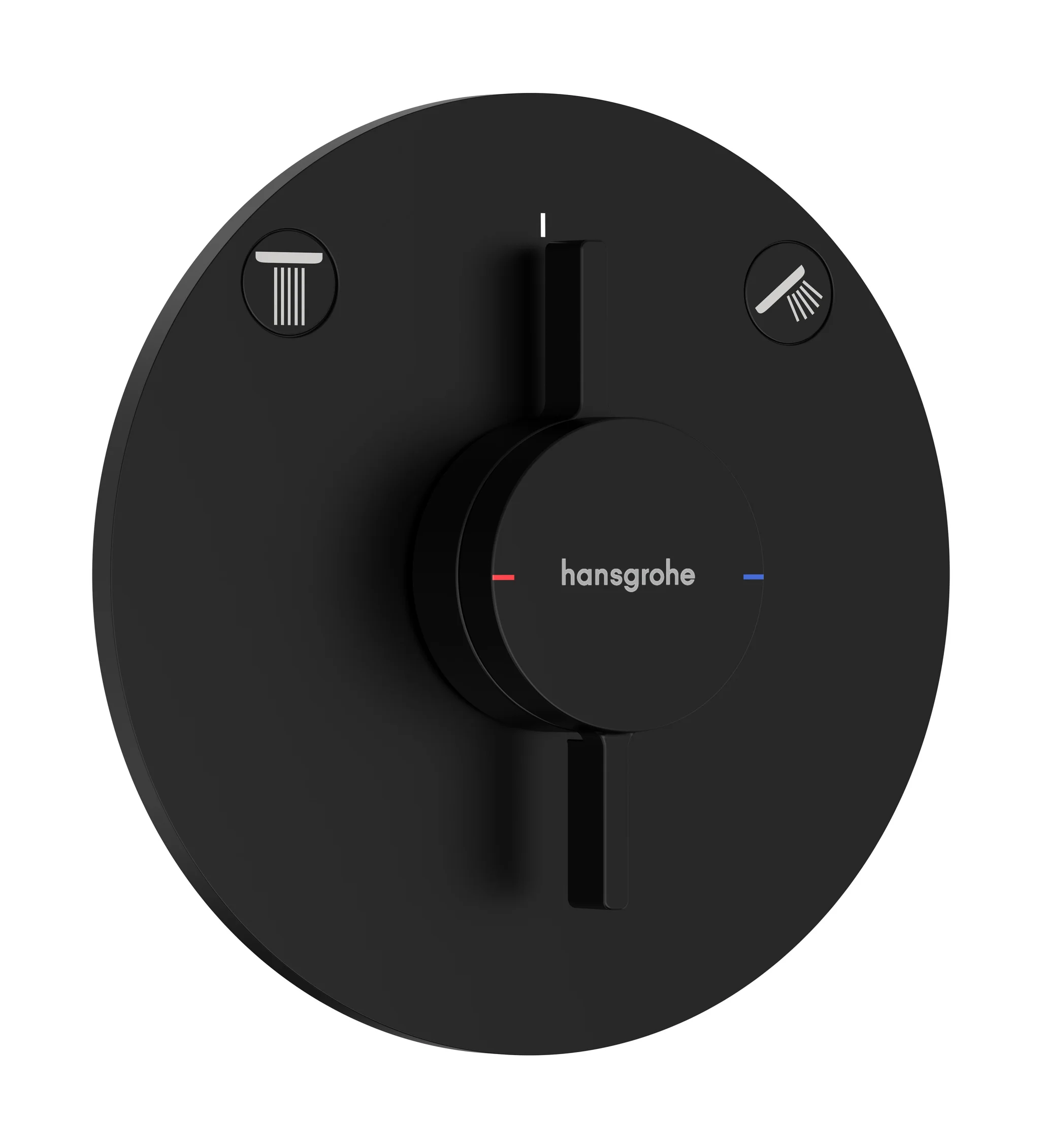 Hansgrohe DuoTurn S Mischer Unterputz 2 Verbraucher mattschwarz | GeraBad.de