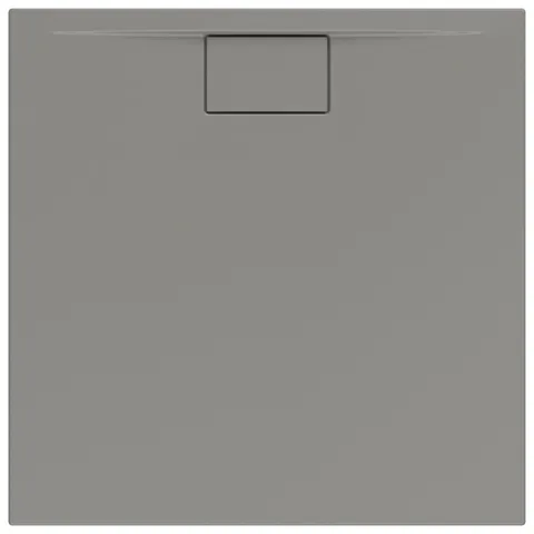 Villeroy & Boch rechteck Duschwanne „Architectura MetalRim“ 100 × 90 cm ohne Oberflächenbeschichtung, in Brown