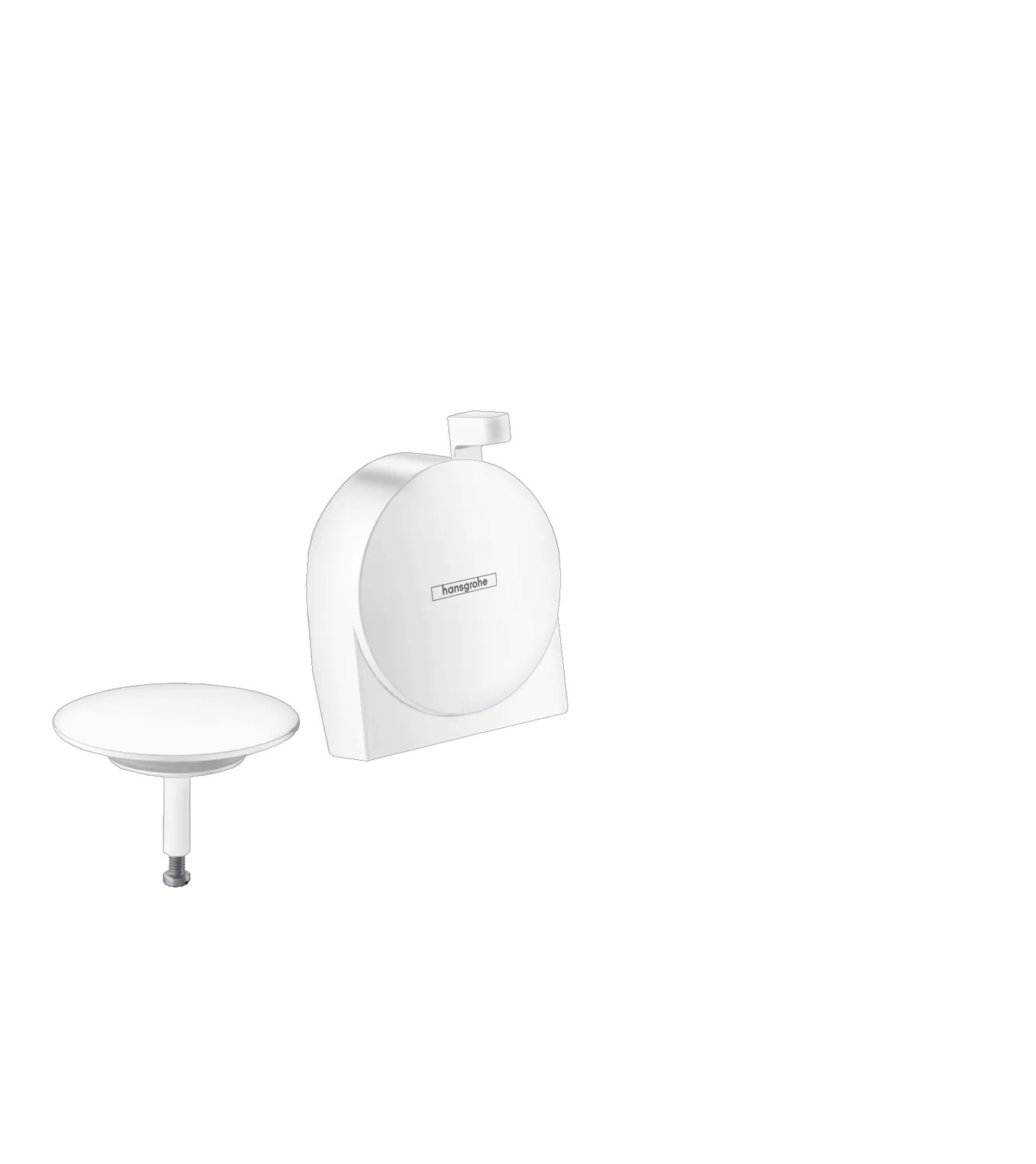 Hansgrohe Exafill S Fertigset Wanneneinlauf, Ablauf- und Überlaufgarnitur, Mattweiß Farbe: Mattweiß Hansgrohe Exafill S Fertigset Wanneneinlauf, Ablauf- und Überlaufgarnitur, Mattweiß Farbe: Mattweiß