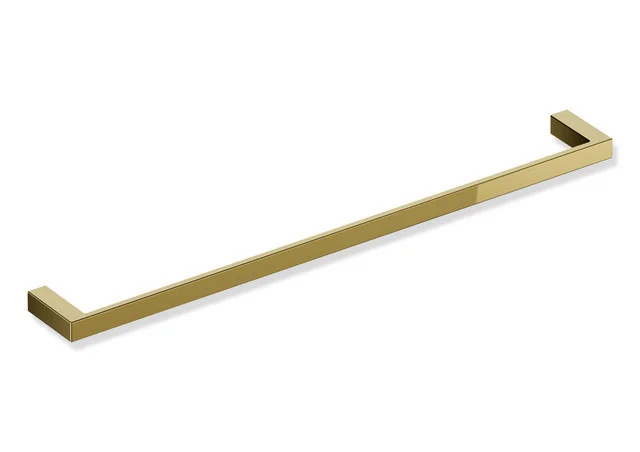 HEWI Badetuchhalter System 900Q, PVD, 600 mm breit, 20 mm hoch, Gold glänzend HEWI Badetuchhalter System 900Q, PVD, 600 mm breit, 20 mm hoch, Gold glänzend