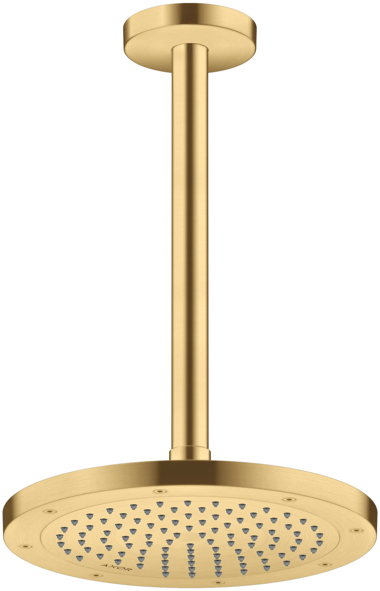 Hansgrohe AXOR ShowerSolutions Kopfbrause 245 1jet EcoSmart+ Brushed Gold Optic Hansgrohe AXOR ShowerSolutions Kopfbrause 245 1jet EcoSmart+ Brushed Gold Optic