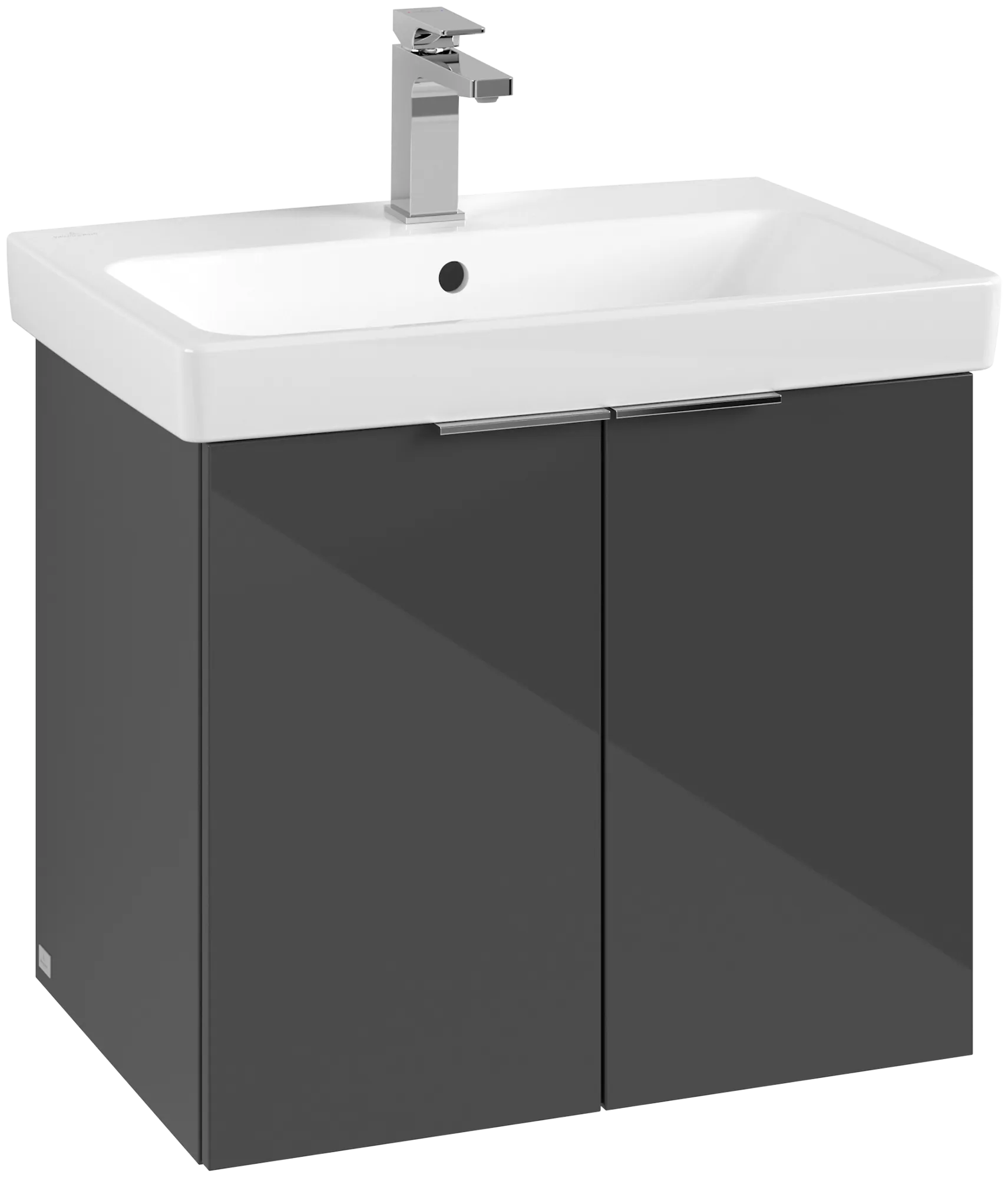 Villeroy & Boch Architectura Waschbeckenunterschrank B89100, 600x520x439 mm, 2 Türen, Grey