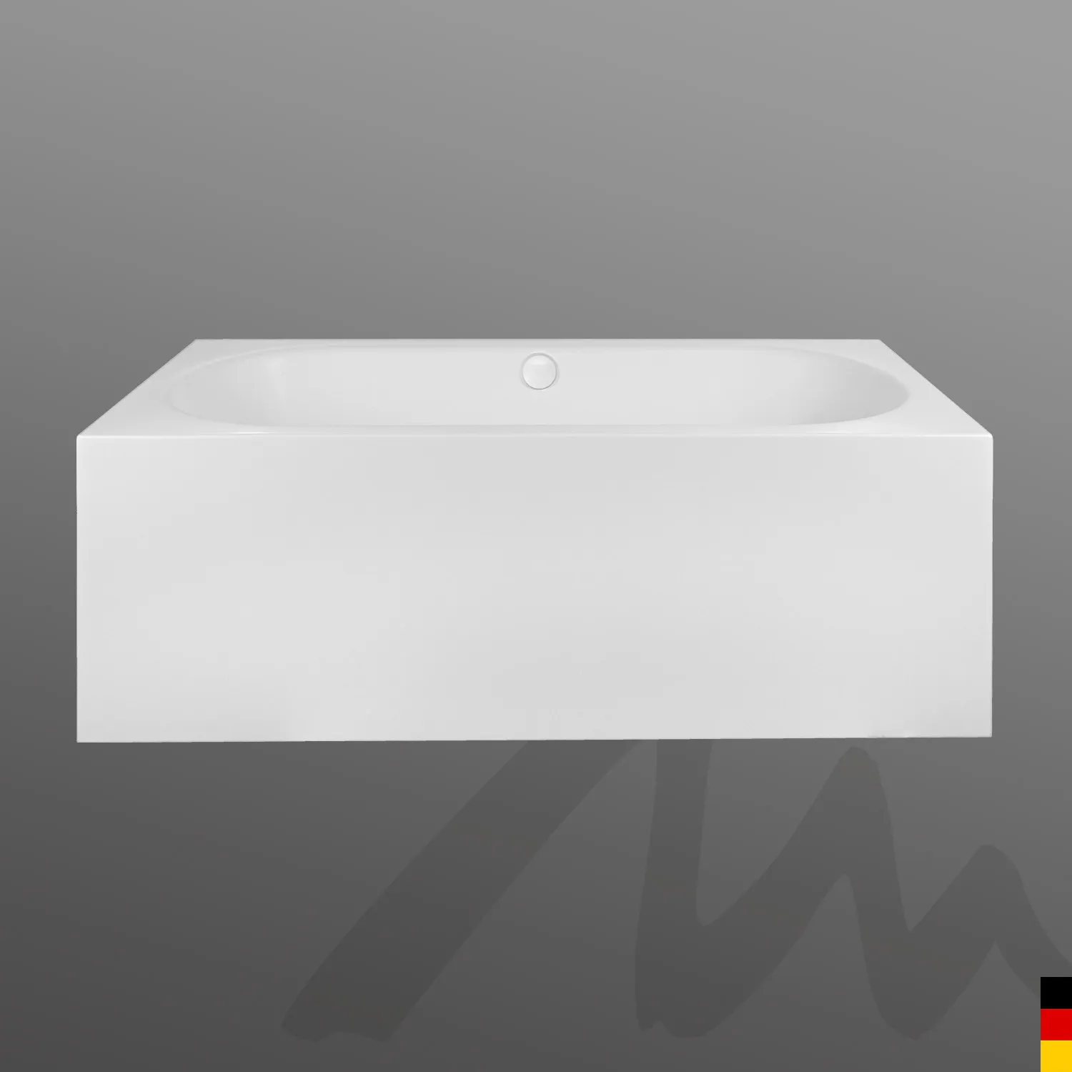 Mauersberger Badewanne „xio duo“ 1800 × 800 mm in Weiß Mauersberger Badewanne „xio duo“ 1800 × 800 mm in Weiß