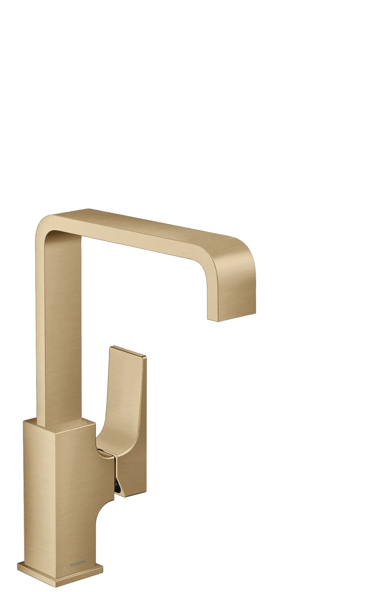 Hansgrohe Metropol Einhebel-Waschtischmischer 230 BBR, Brushed Bronze, Ausladung 165 mm, Auslaufhöhe 226 mm, Push-Open Ablaufgarnitur