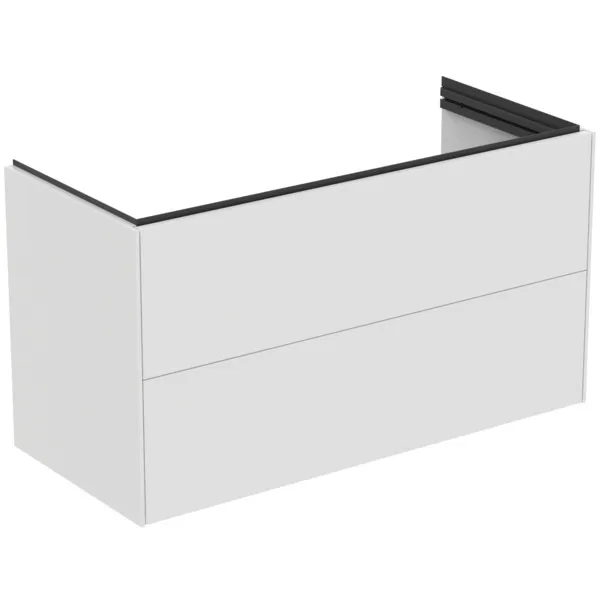 Ideal Standard Waschtischunterschrank „Conca“ 100 × 54,3 × 44 cm Weiß matt lackiert