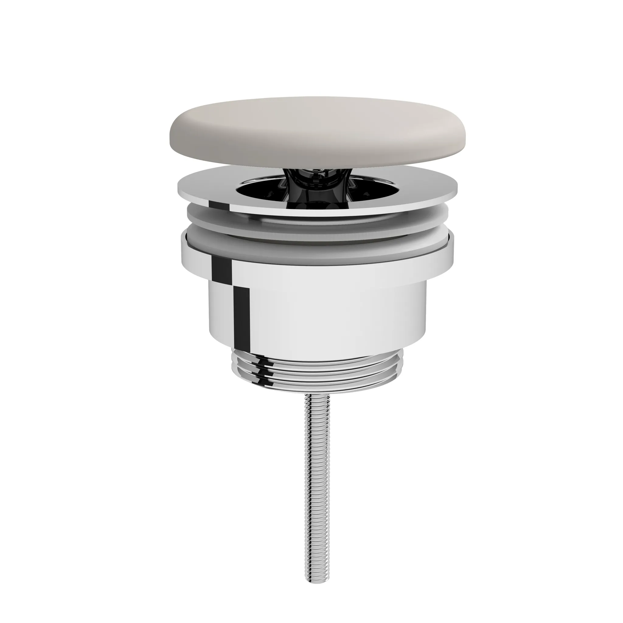 Zubehör Schaftventil mit Ventildeckel aus Re-Ceramic Taupe Natural Zubehör Schaftventil mit Ventildeckel aus Re-Ceramic Taupe Natural