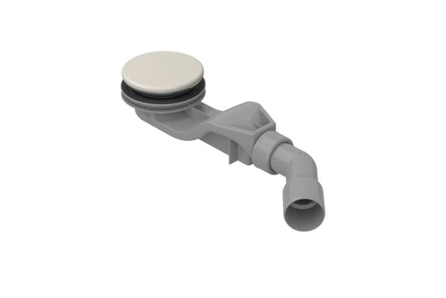 Bette Ablaufgarnitur BetteSolid 30 cream Antirutsch Pro - 415x120x48 mm, 0,6 l/s, Ab- und Überlauf für Duschwanne/Duschfläche Bette Ablaufgarnitur BetteSolid 30 cream Antirutsch Pro - 415x120x48 mm, 0,6 l/s, Ab- und Überlauf für Duschwanne/Duschfläche