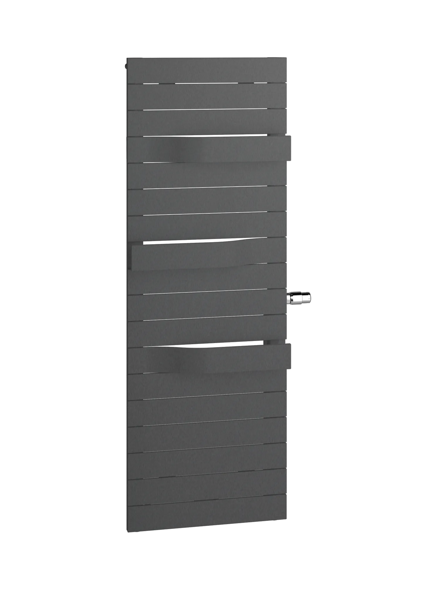 Kermi Design-Heizkörper „Tabeo®-V“ 75 × 143,7 cm in Graphit Metallic