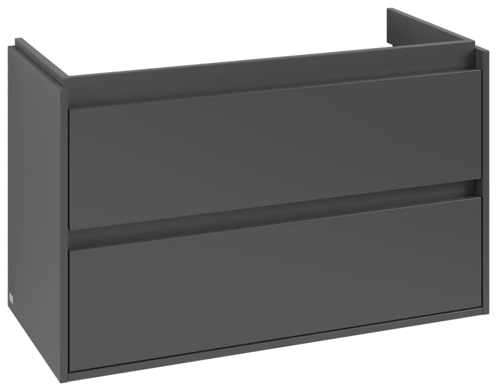 Villeroy & Boch Waschtischunterschrank „Skyla“ 972 × 596 × 439 mm Graphite