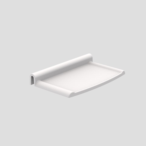 Seifenschale für „multiset“ 17 × 12,7 cm in weiß