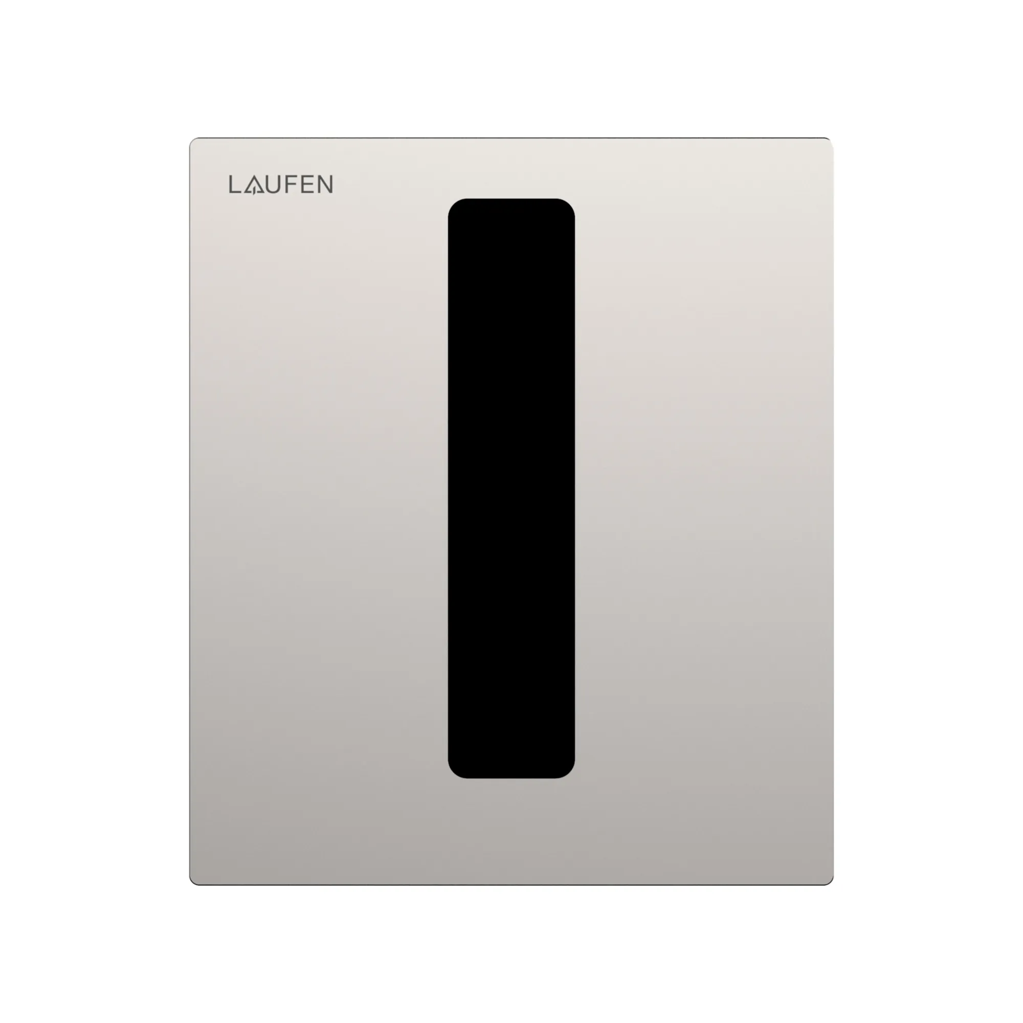 Laufen INEO E-AU 105 Betätigungsplatte Urinal Edelstahl gebürstet schwarz Laufen INEO E-AU 105 Betätigungsplatte Urinal Edelstahl gebürstet schwarz