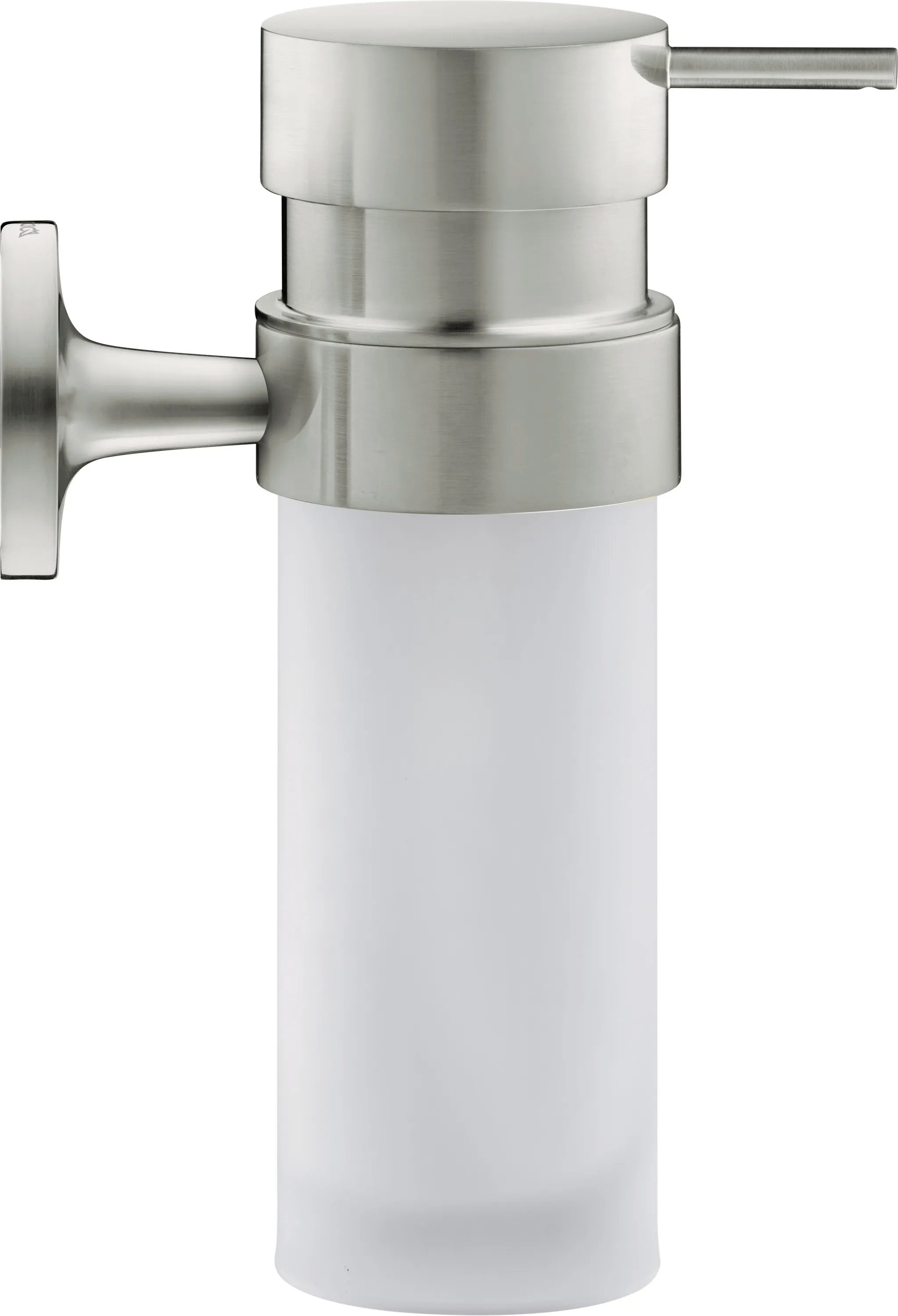 Duravit Seifenspender „Starck T“, Befestigung verdeckt 6 × 17,6 cm in Edelstahl gebürstet 0099357000 - B-Ware Duravit Seifenspender „Starck T“, Befestigung verdeckt 6 × 17,6 cm in Edelstahl gebürstet 0099357000 - B-Ware