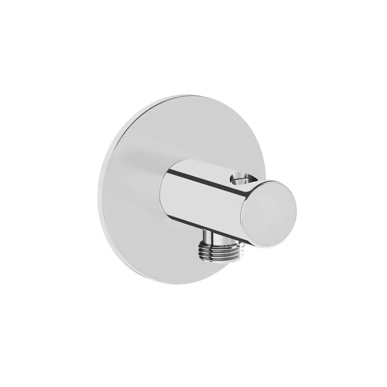 Origin Wandanschlussbogen mit Brauseabgang G1/2″ und Handbrausehalterung Chrom