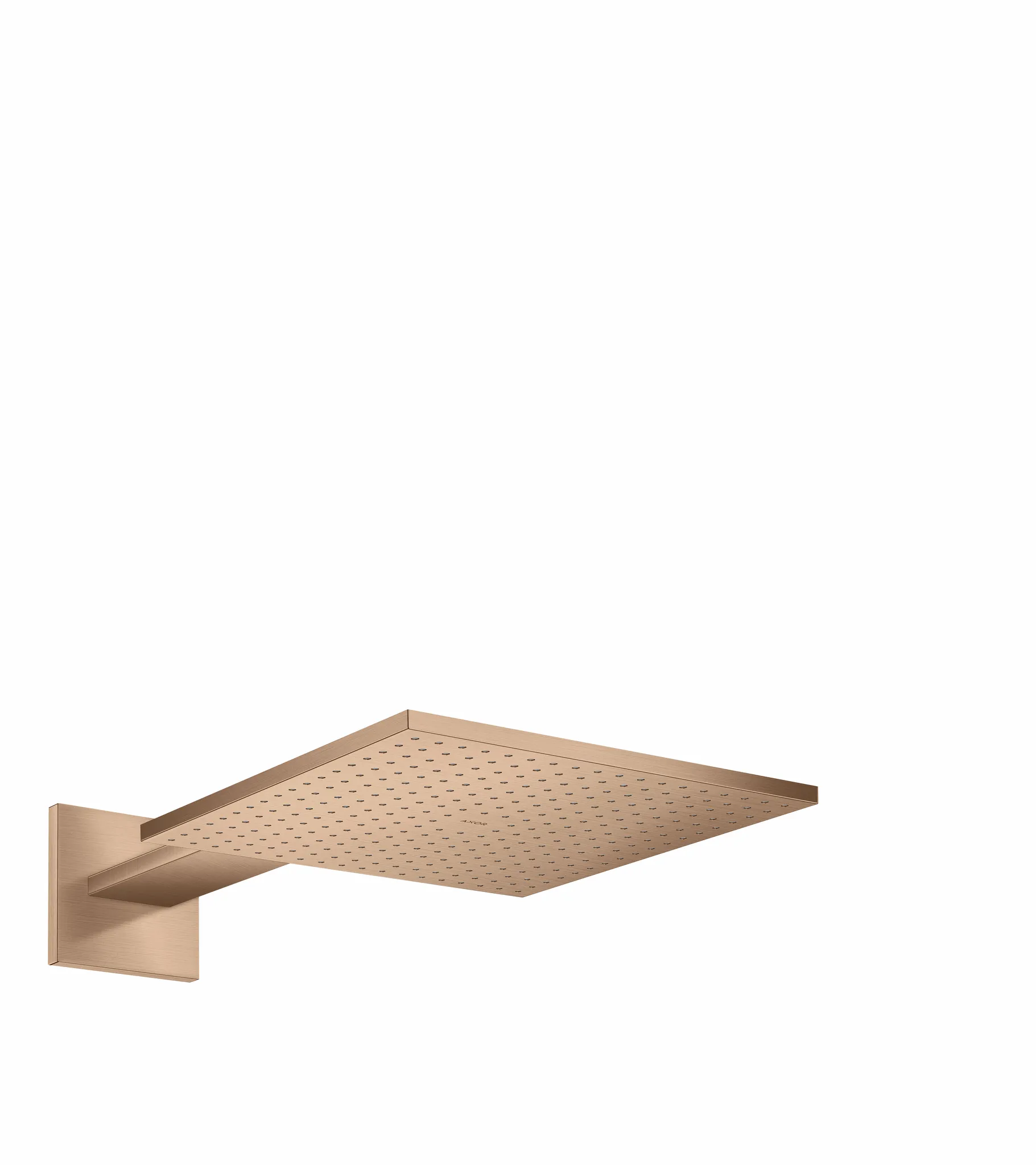 Hansgrohe AXOR ShowerSolutions Kopfbrause 300⁄300 1jet mit Brausearm Brushed Red Gold