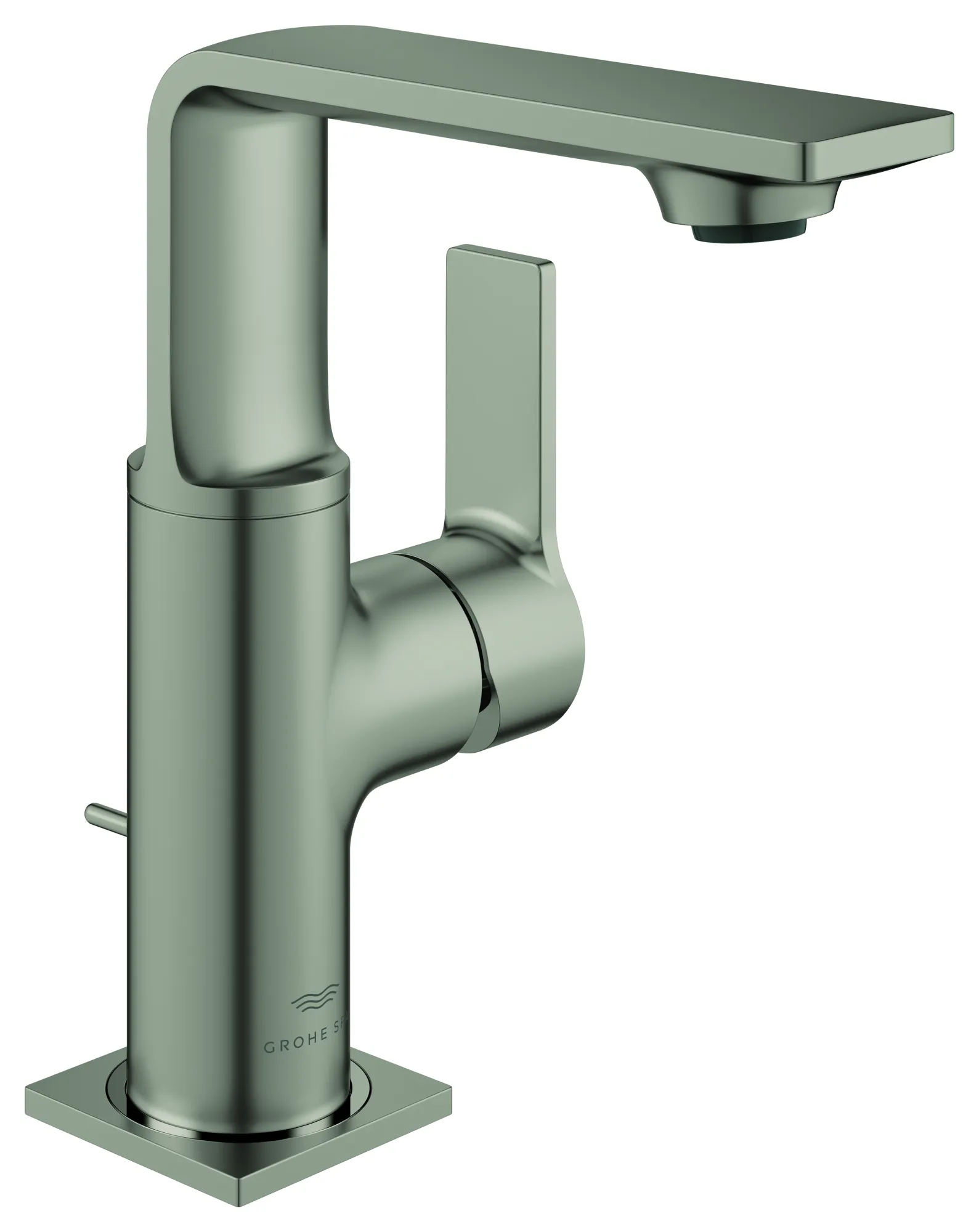 Einhand-Waschtischbatterie Allure 32757, M-Size, Einlochmontage, Zugstangen-Ablaufgarnitur 1 1/4'', chrom