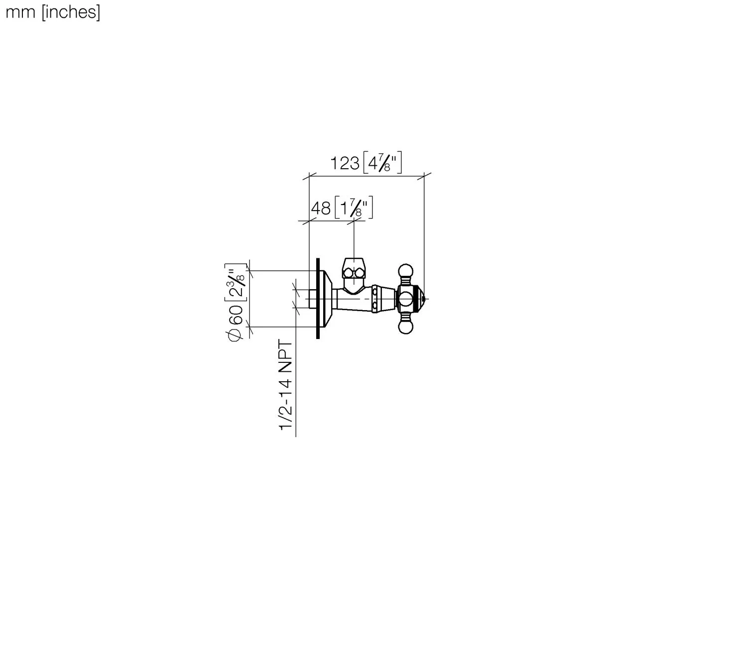 Eckventil MADISON Chrom 22900361