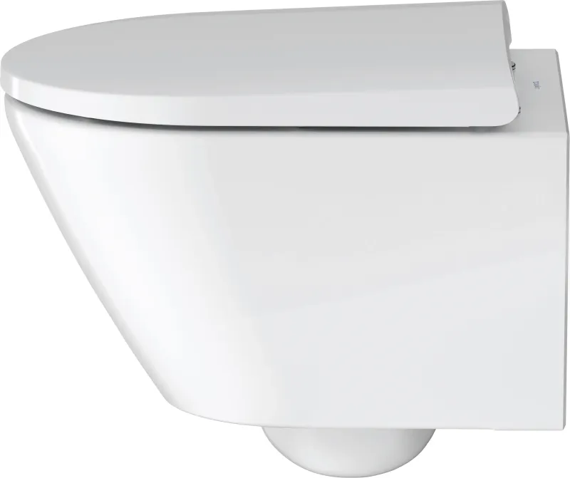 Wand-Tiefspül-WC „D-Neo“ 37 × 40 × 48 cm mit HygieneGlaze, Befestigung verdeckt, 258709200 B-Ware, Sonderpreis