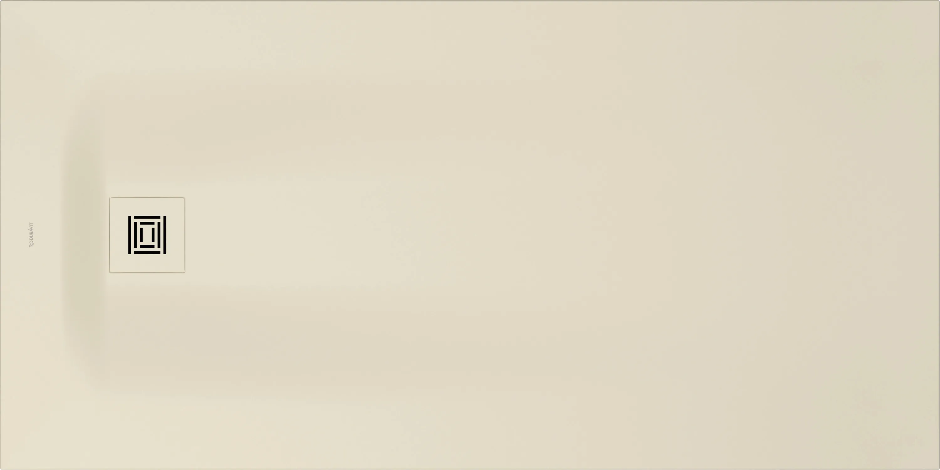 Duravit rechteck Duschwanne „Sustano“ 160 × 80 cm in Cream Matt Duravit rechteck Duschwanne „Sustano“ 160 × 80 cm in Cream Matt