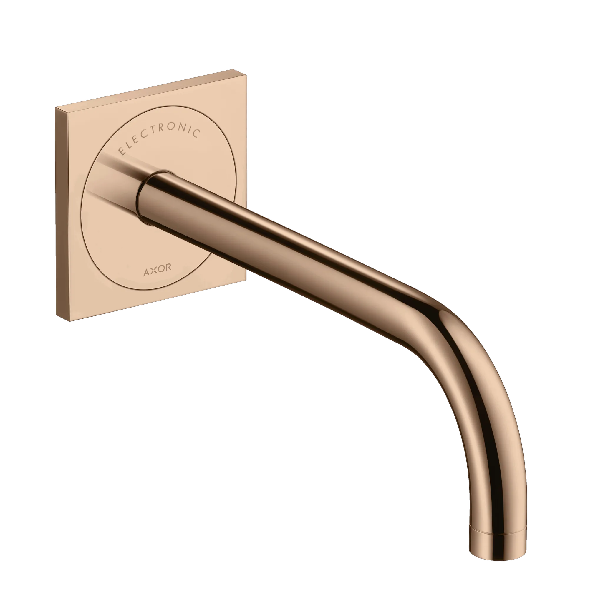 Hansgrohe AXOR Uno Elektronik-Waschtischmischer Unterputz Polished Red Gold, Ausladung: 225 mm