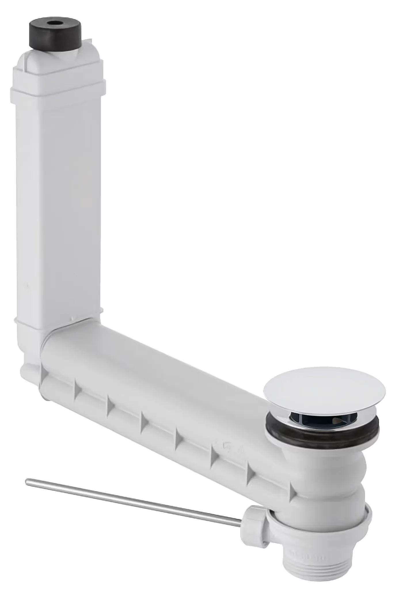 Armaturenzubehör Ab- und Überlaufgarnitur CLOU für EHM mit Zugstange verchromt Armaturenzubehör Ab- und Überlaufgarnitur CLOU für EHM mit Zugstange verchromt