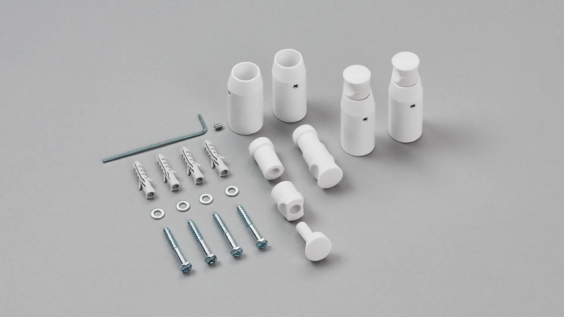 Zubehör Wand-Montagezubehör Standardlack, LFA mit IHC, IHE, RACY Zubehör Wand-Montagezubehör Standardlack, LFA mit IHC, IHE, RACY